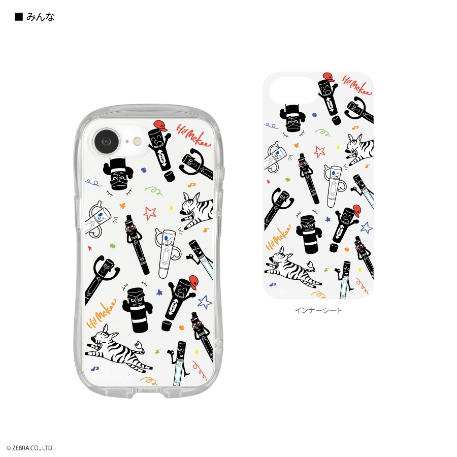 Hi! Mckee iPhone16e 対応 クリスタルクリアケース