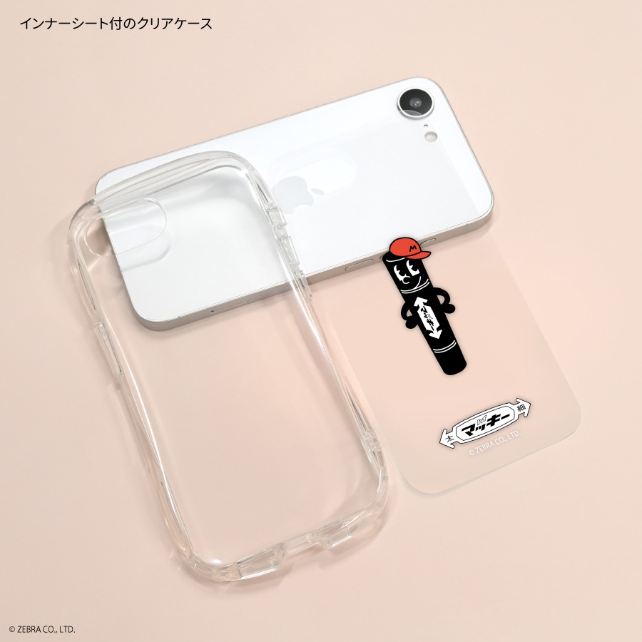 Hi! Mckee iPhone16e 対応 クリスタルクリアケース