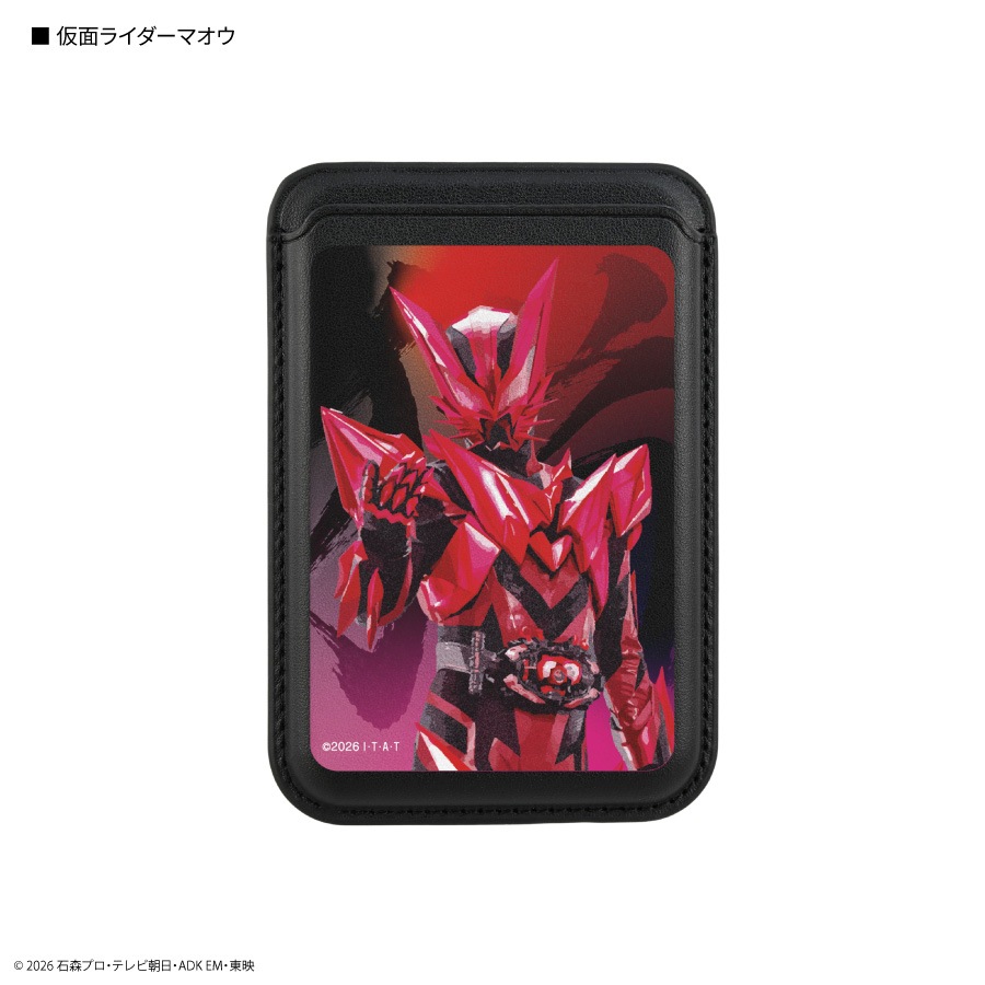10月下旬発売予定　仮面ライダーマイス MagSafe 対応 カードウォレット