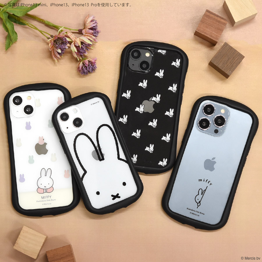ミッフィー iPhone13 Pro対応 ハイブリッドクリアケース | ま行