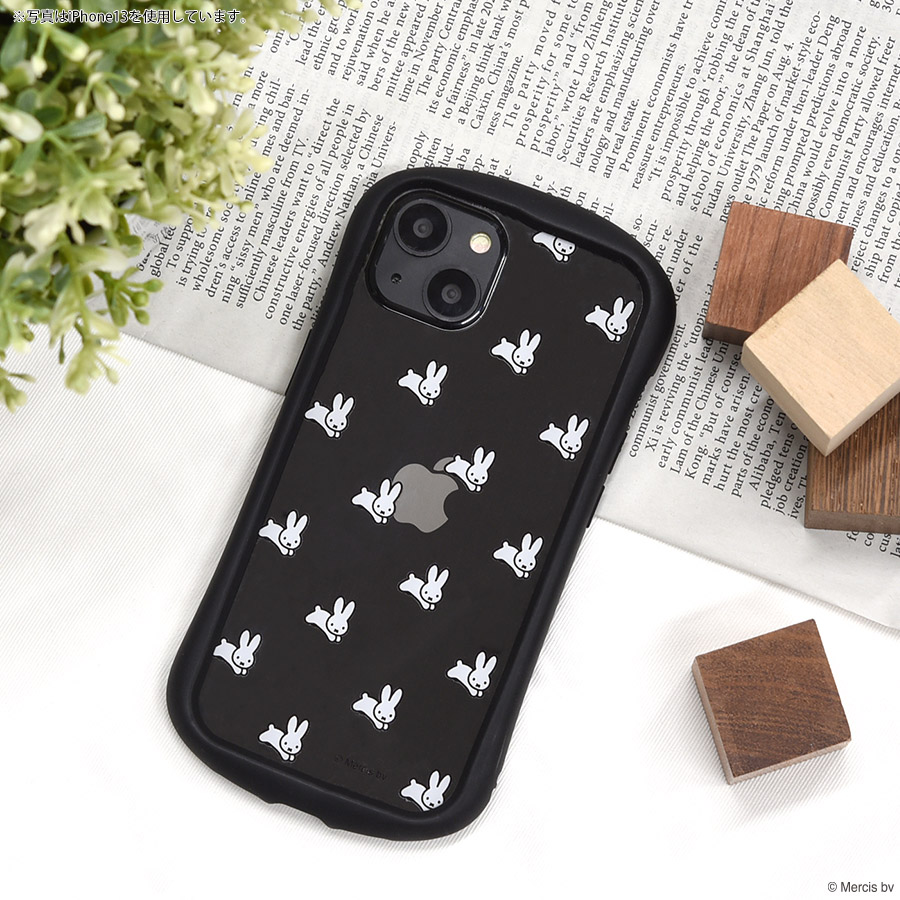 ミッフィー　iPhone13 Pro対応 ハイブリッドクリアケース