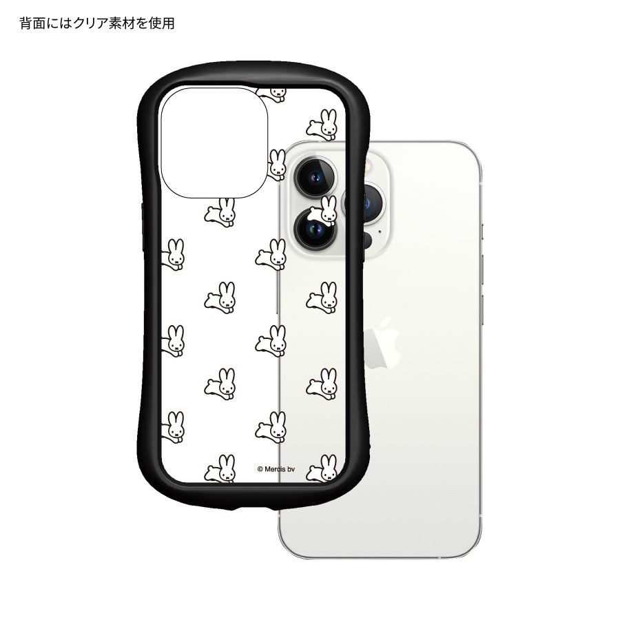 ミッフィー　iPhone13 Pro対応 ハイブリッドクリアケース