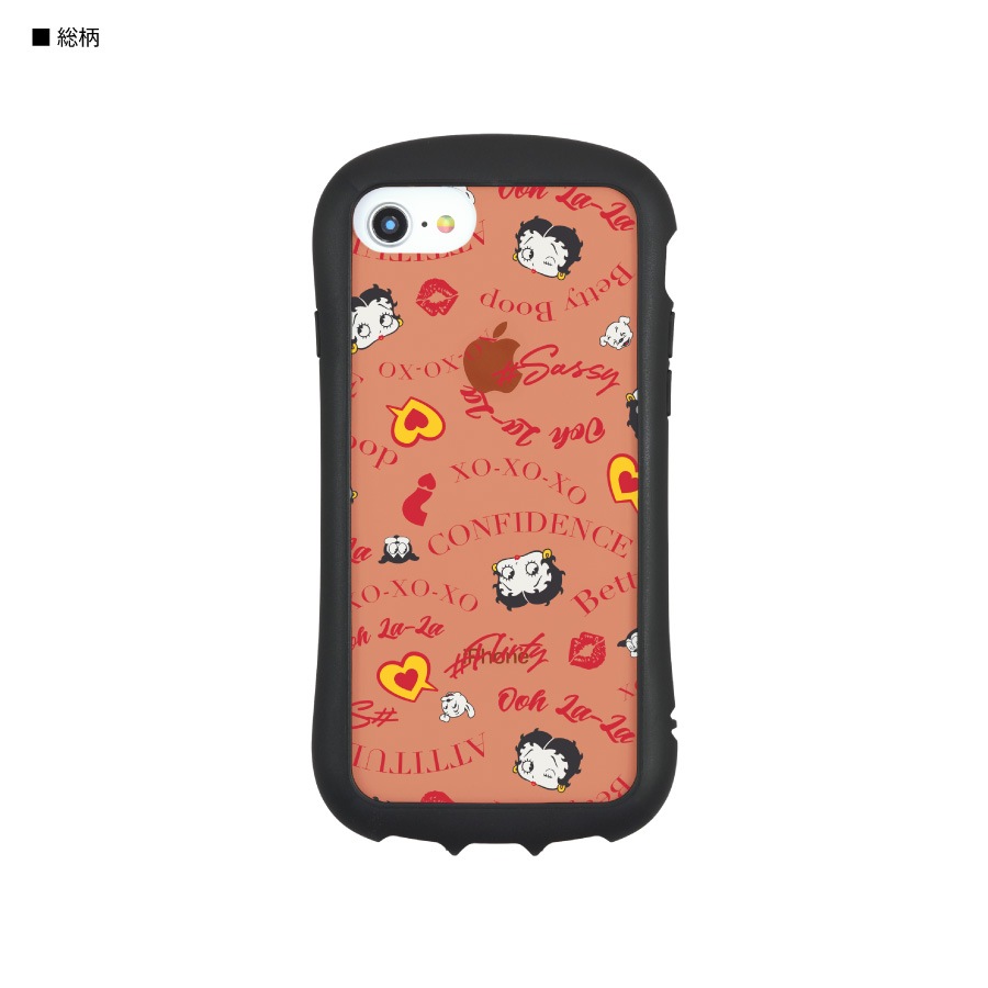 BETTY BOOP(TM) iPhoneSE(第3世代/第2世代)/8/7/6s/6対応 ハイブリッドクリアケース