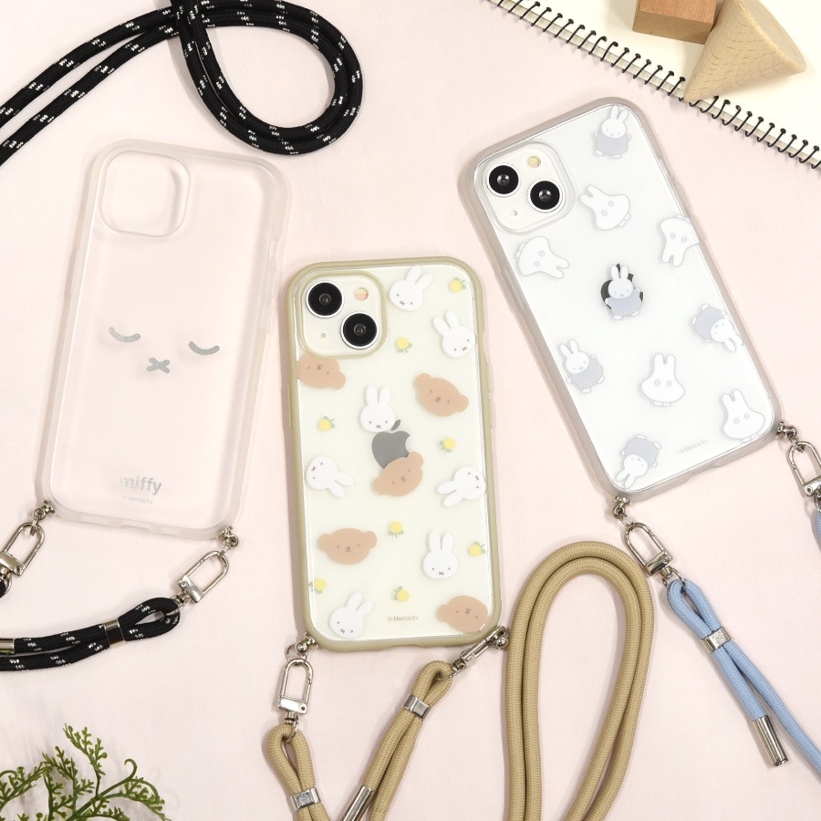 ミッフィー IIIIfit Loop iPhone15 / 14 / 13 対応 ケース