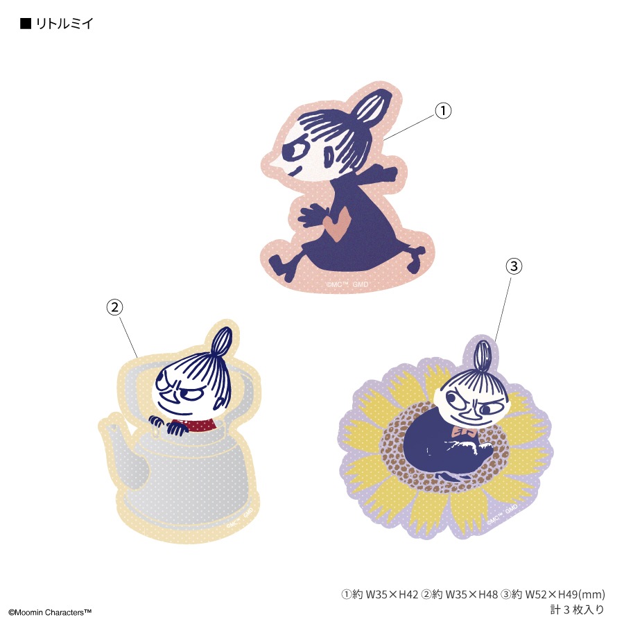 ムーミン モバイルステッカー