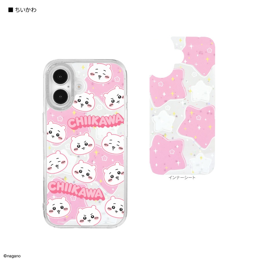 8月中旬発売予定 ちいかわ Camera Frame iPhone 16 対応 ケース
