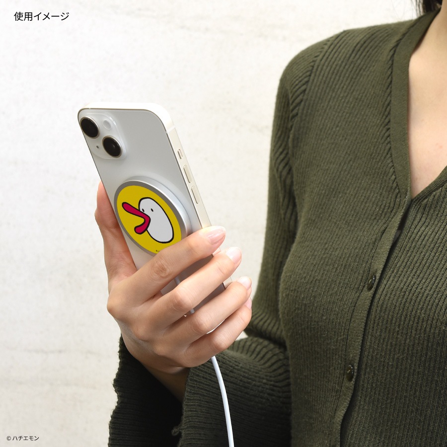 ハチエモン MagSafe 対応 ワイヤレスチャージャー