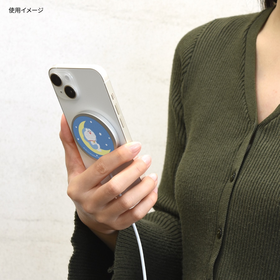 新品　希少　 ワイヤレスチャージャー 　ドラえもん　アイテム　ポケット ドラえもん MagSafe 対応 ワイヤレスチャージャー | 新着