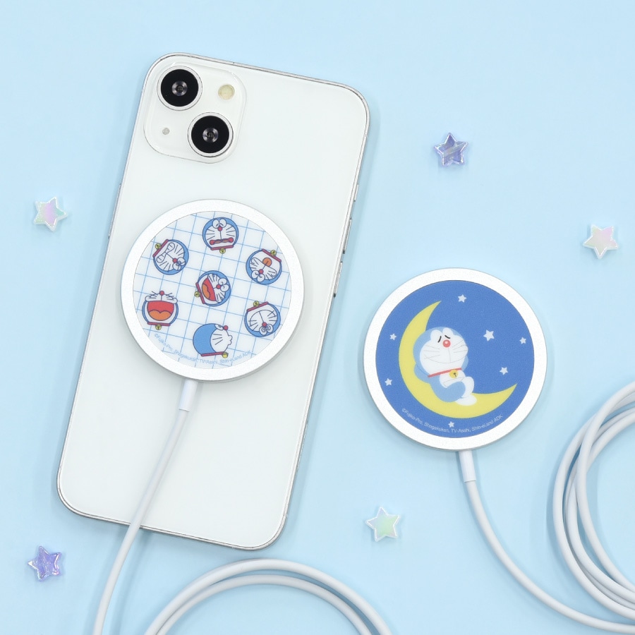 新品　希少　 ワイヤレスチャージャー 　ドラえもん　アイテム　ポケット ドラえもん MagSafe 対応 ワイヤレスチャージャー | 新着
