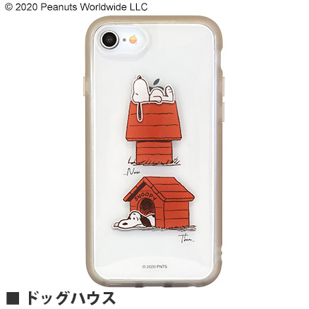 ピーナッツ IIIIfit clear iPhoneSE(第2世代)/8/7/6s/6対応ケース