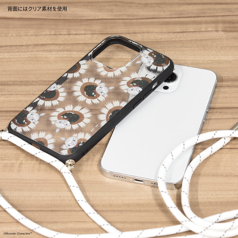 ムーミン　IIIIfit Loop iPhone13 Pro対応ケース
