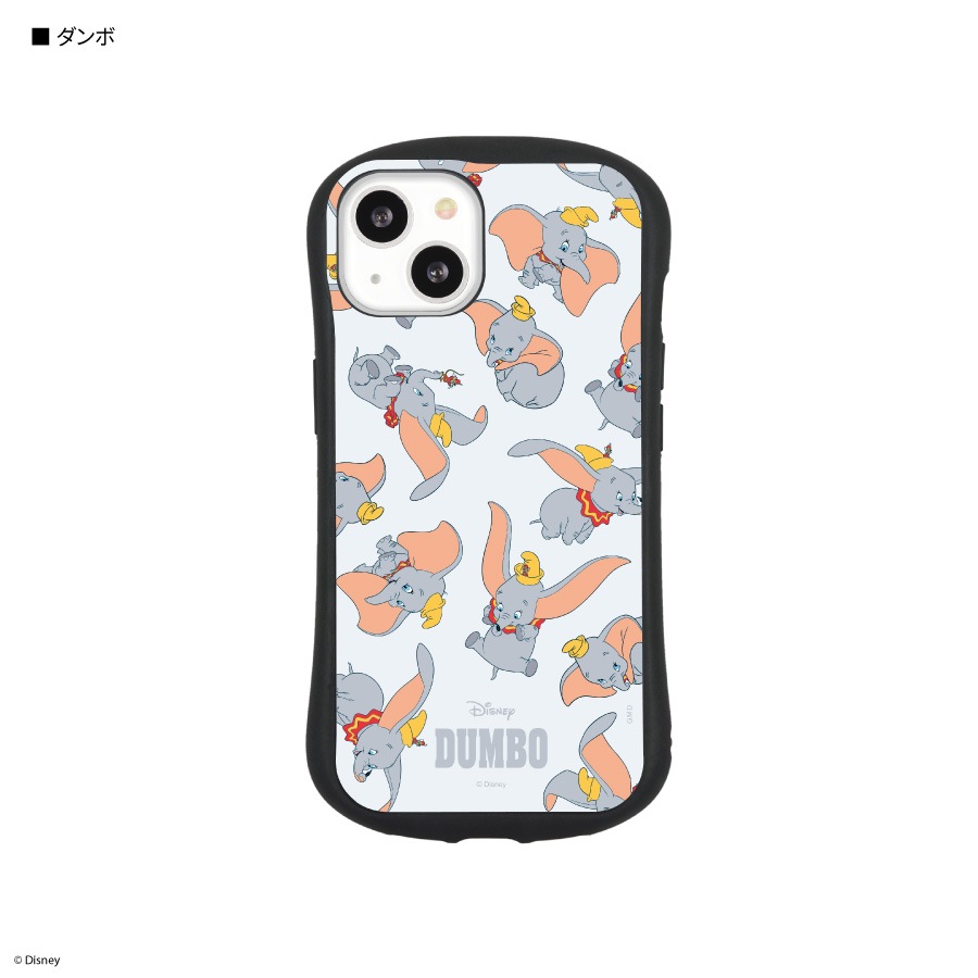 ディズニーキャラクター ／ iPhone13 対応 ハイブリッドガラス