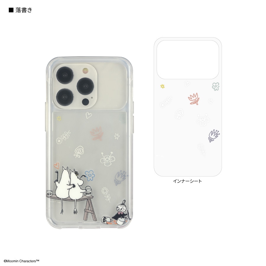 ムーミン SHOWCASE+ iPhone14 / 14 Pro / 13 / 13 Pro / 12 / 12 Pro 対応 ケース