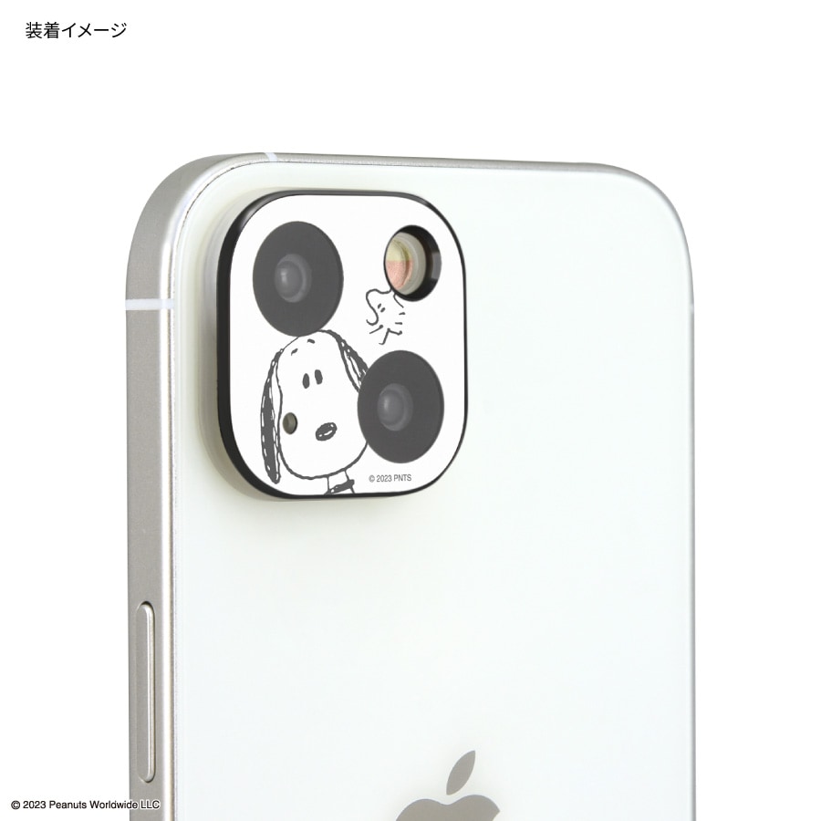 ピーナッツ スヌーピー iPhone15 / 15 Plus / 14 / 14 Plus 対応 カメラカバー