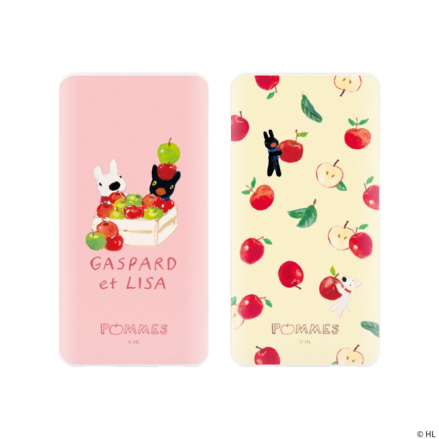 リサとガスパール USB / USB Type-C 4000mAh リチウムイオンポリマー 充電器 2.1A