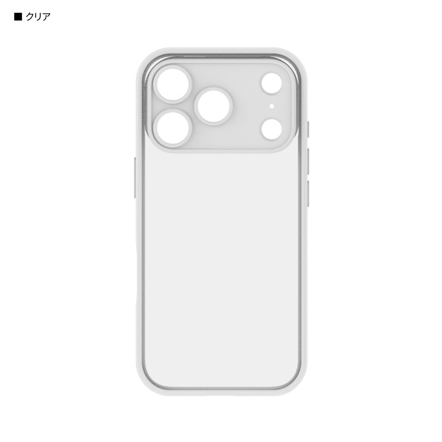 IIIIfit プランプフレーム iPhone17 Pro 対応 ケース