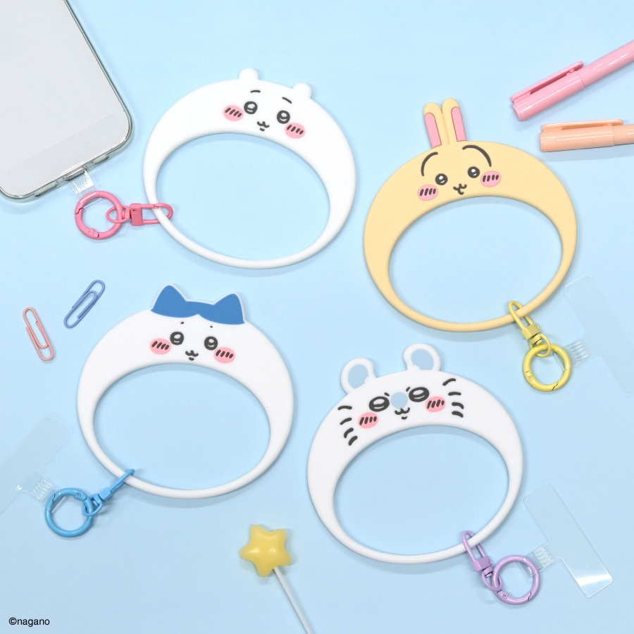 4月上旬発売予定　ちいかわ マルチリングプラス シリコンブレスレット