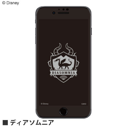 『ディズニー ツイステッドワンダーランド』／iPhoneSE(第2世代)/8/7/6s/6対応 ガラススクリーンプロテクター