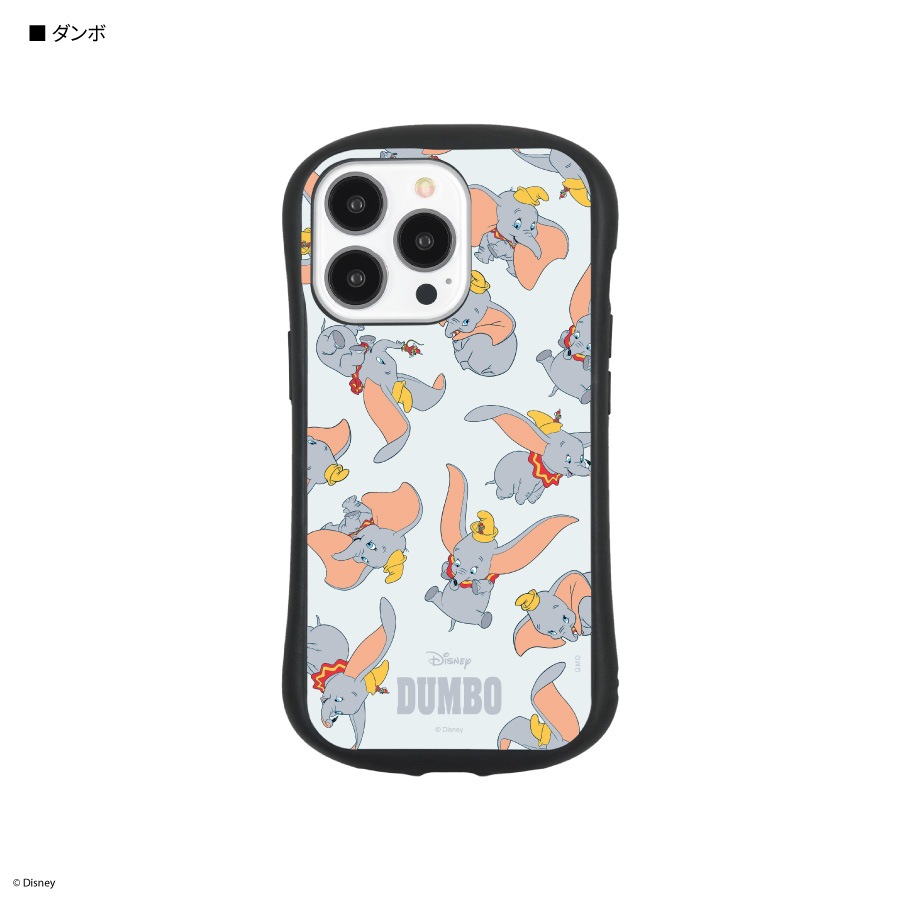 ディズニーキャラクター ／ iPhone13 Pro 対応 ハイブリッドガラス