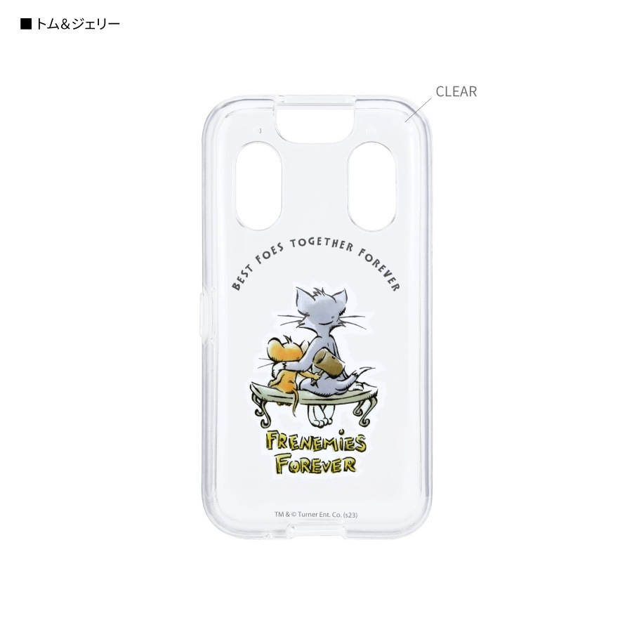 トムとジェリー docomo キッズケータイ KY-41C 対応 ソフトケース