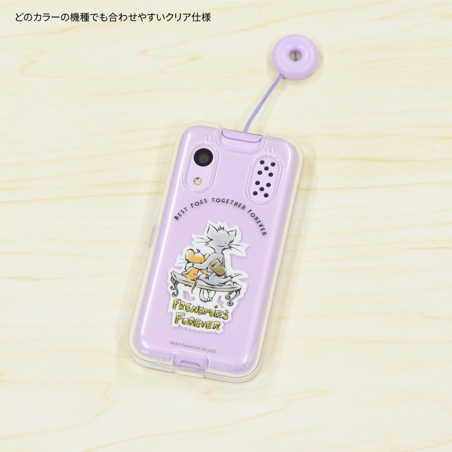 トムとジェリー docomo キッズケータイ KY-41C 対応 ソフトケース