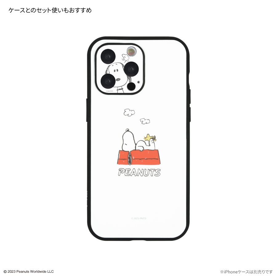 ピーナッツ スヌーピー iPhone15 Pro / 15 Pro Max / 14 Pro / 14 Pro Max 対応 カメラカバー