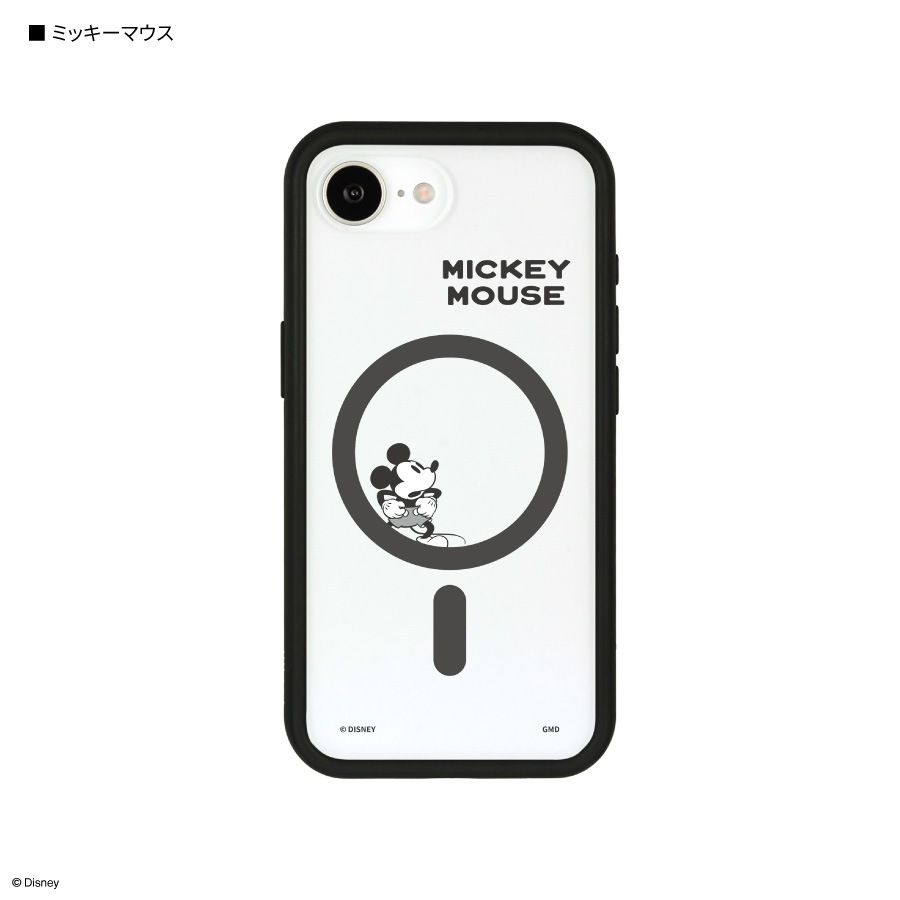 ディズニーキャラクター ／ IIIIfit プランプフレーム iPhone17e / 16e MagSafe 対応 ケース