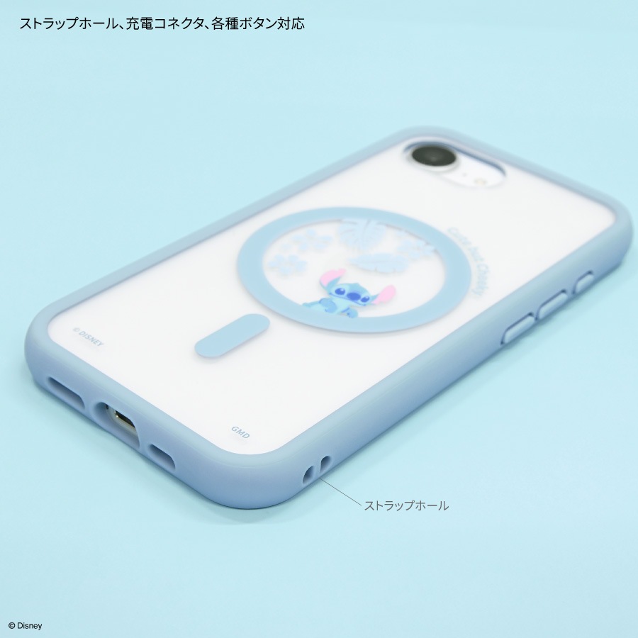 ディズニーキャラクター ／ IIIIfit プランプフレーム iPhone17e / 16e MagSafe 対応 ケース