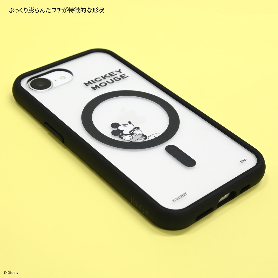 ディズニーキャラクター ／ IIIIfit プランプフレーム iPhone17e / 16e MagSafe 対応 ケース