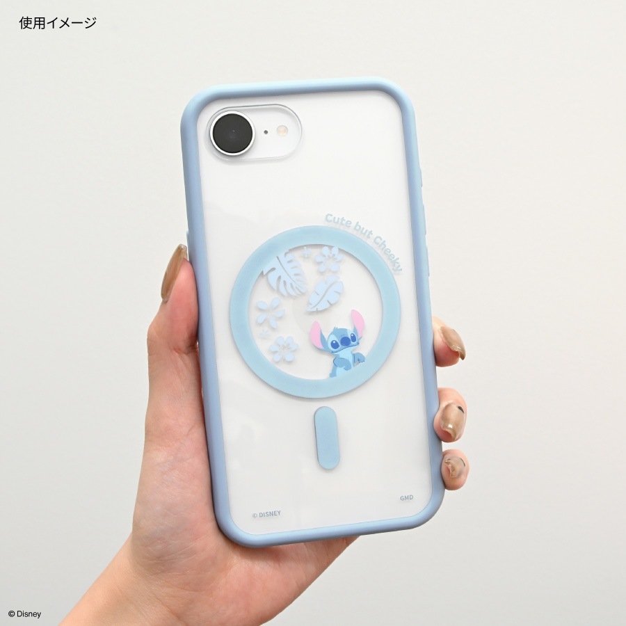 ディズニーキャラクター ／ IIIIfit プランプフレーム iPhone17e / 16e MagSafe 対応 ケース