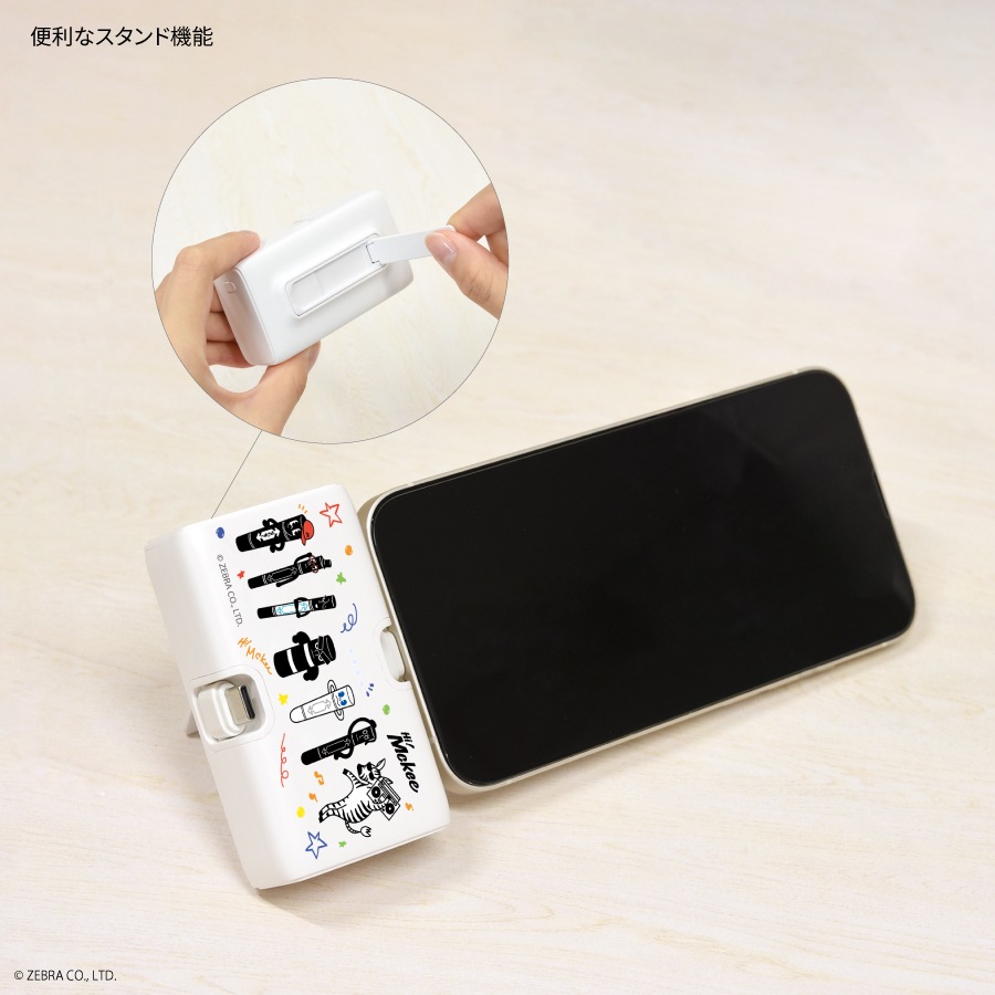 Hi! Mckee Lightning / Type-C コネクタ付き リチウムイオン充電器