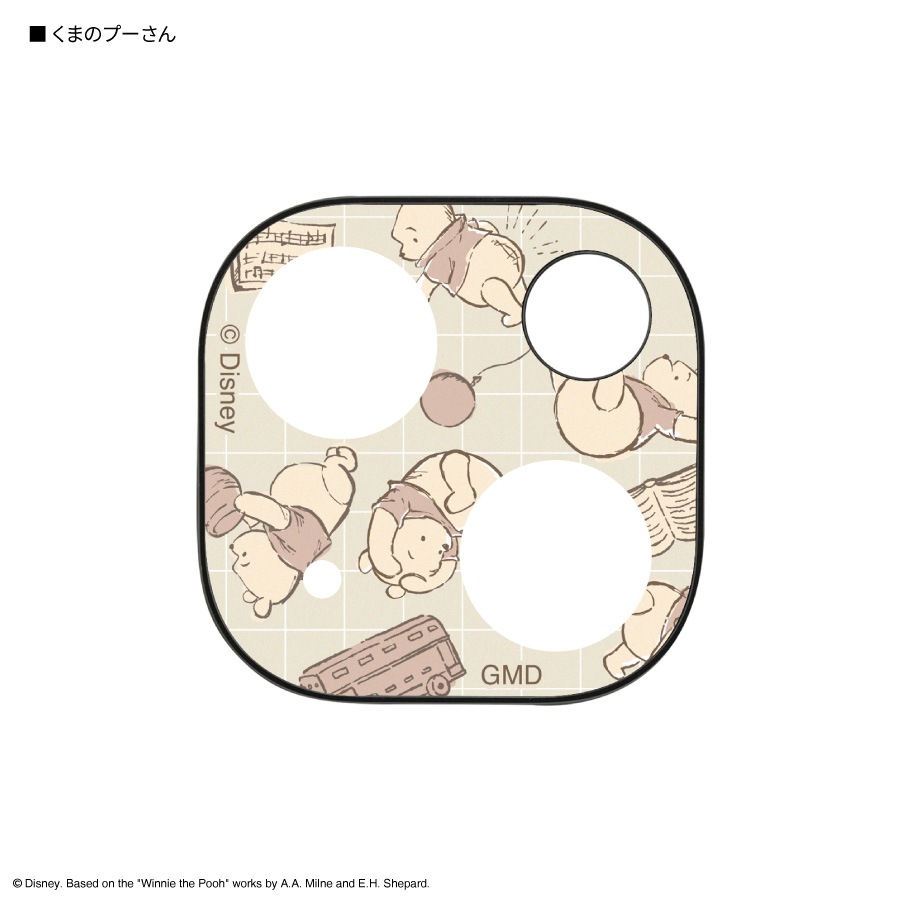 ディズニーキャラクター、ピクサーキャラクター ／ iPhone 15 / 15 Plus / 14 / 14 Plus 対応 カメラカバー