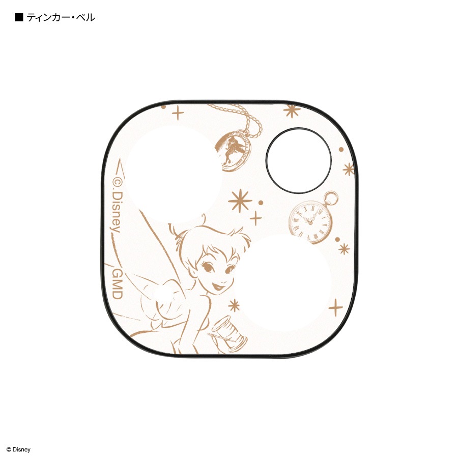 ディズニーキャラクター、ピクサーキャラクター ／ iPhone 15 / 15 Plus / 14 / 14 Plus 対応 カメラカバー