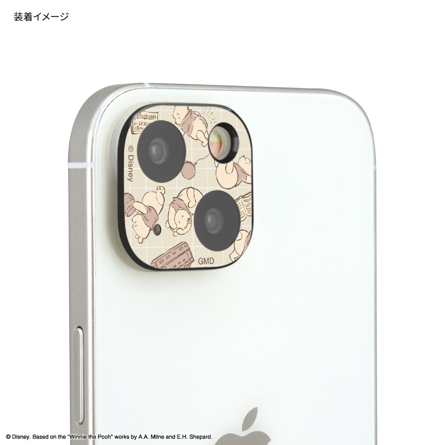 ディズニーキャラクター、ピクサーキャラクター ／ iPhone 15 / 15 Plus / 14 / 14 Plus 対応 カメラカバー