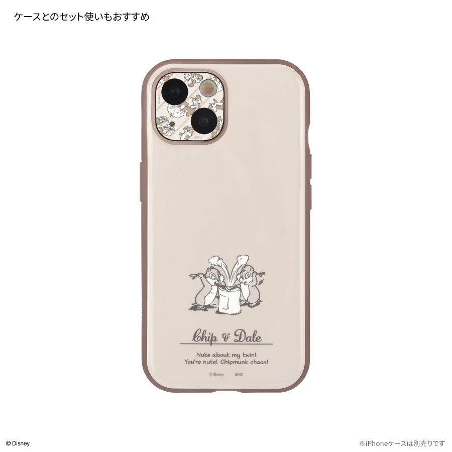 ディズニーキャラクター、ピクサーキャラクター ／ iPhone 15 / 15 Plus / 14 / 14 Plus 対応 カメラカバー