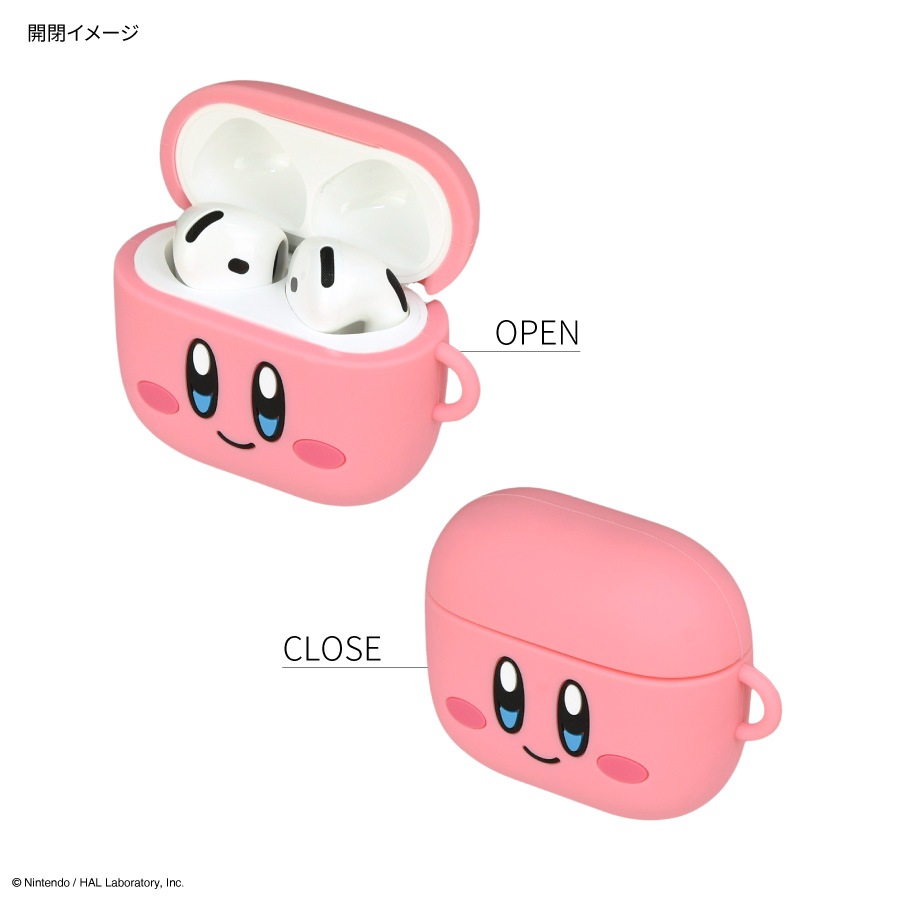 星のカービィ AirPods 4 対応 シリコンケース