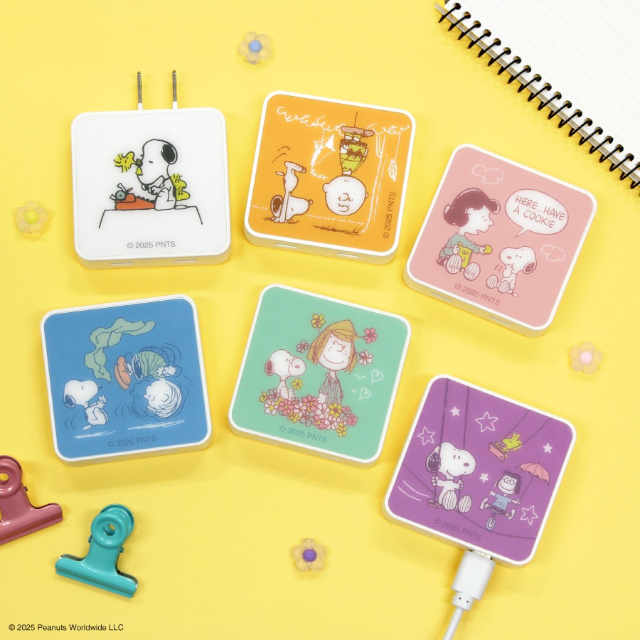 ピーナッツ スヌーピー USB Type-C ACアダプタ