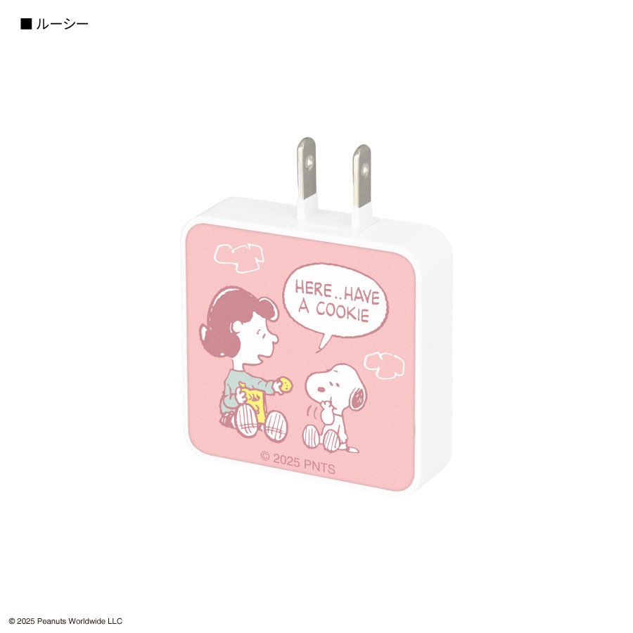 ピーナッツ スヌーピー USB Type-C ACアダプタ