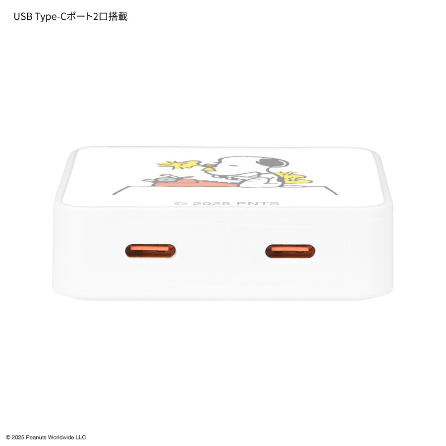 ピーナッツ スヌーピー USB Type-C ACアダプタ
