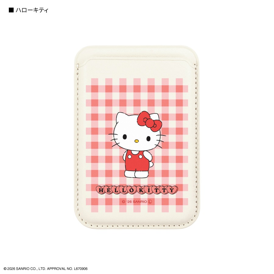 サンリオキャラクターズ MagSafe 対応 カードウォレット