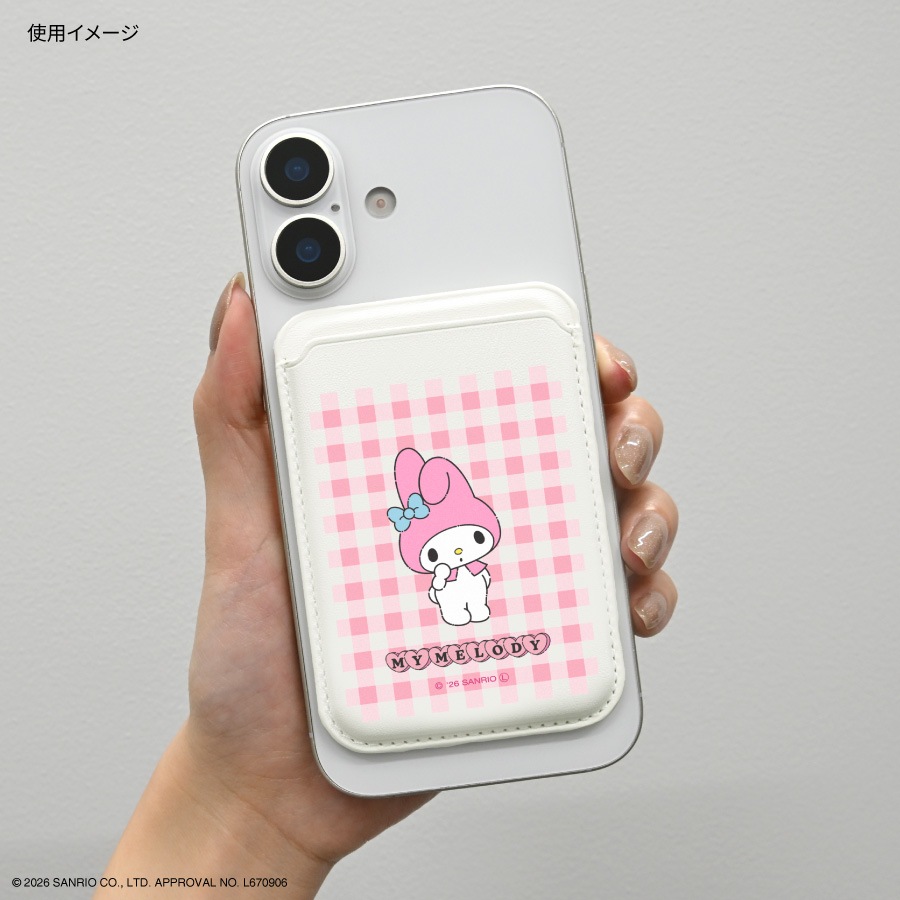 サンリオキャラクターズ MagSafe 対応 カードウォレット