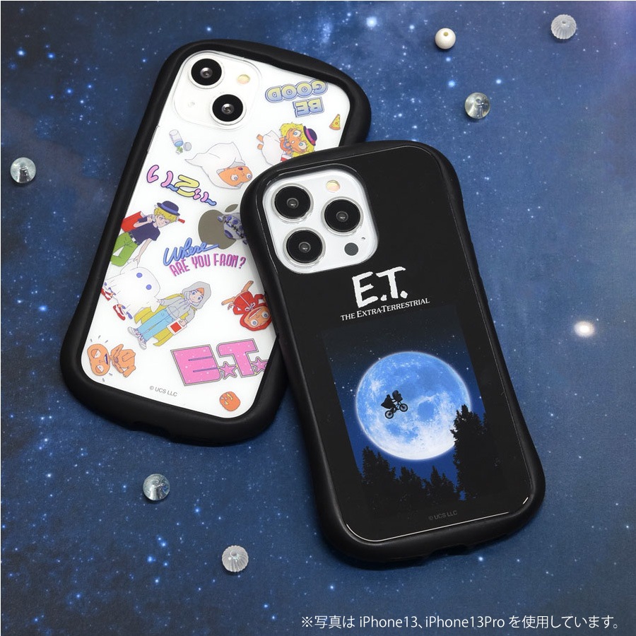 E.T. iPhoneSE(第2世代)/8/7/6s/6対応 ハイブリッドガラスケース