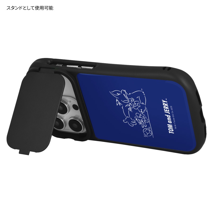 トムとジェリー iPhone14 / 14 Pro / 13 / 13 Pro / 12 / 12 Pro 対応 ハイブリッドガラスケース