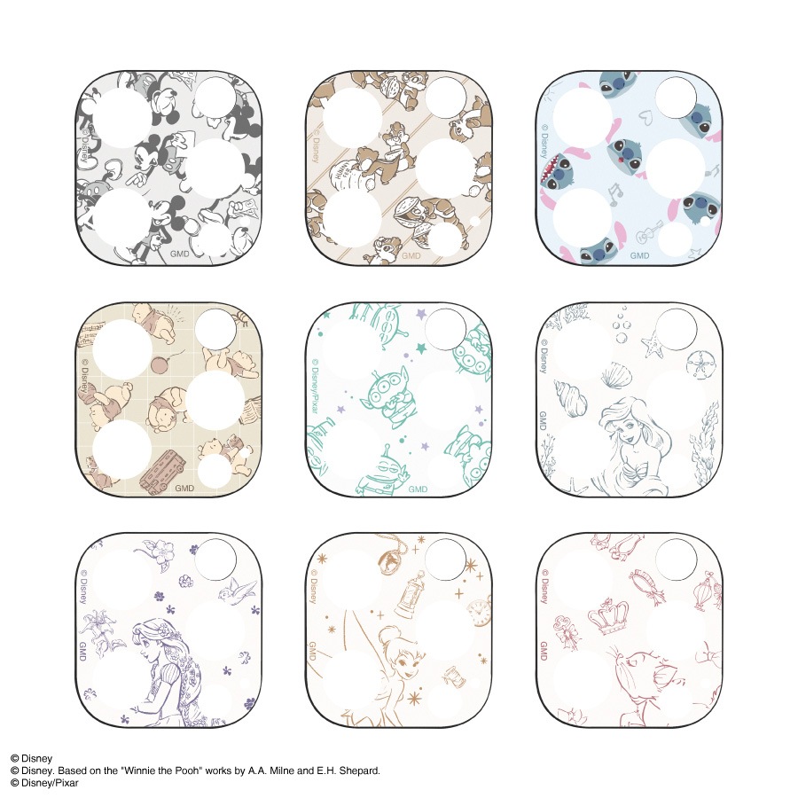 ディズニーキャラクター、ピクサーキャラクター ／ iPhone15 Pro / 15