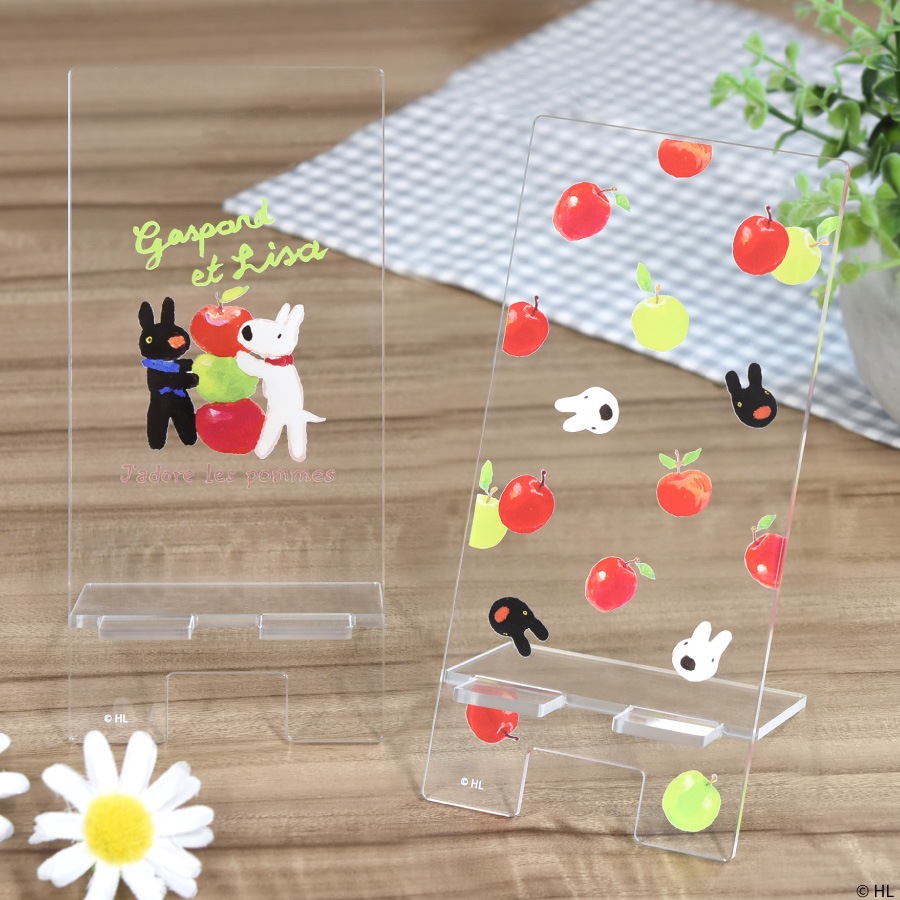 リサとガスパール アクリルスマホスタンド