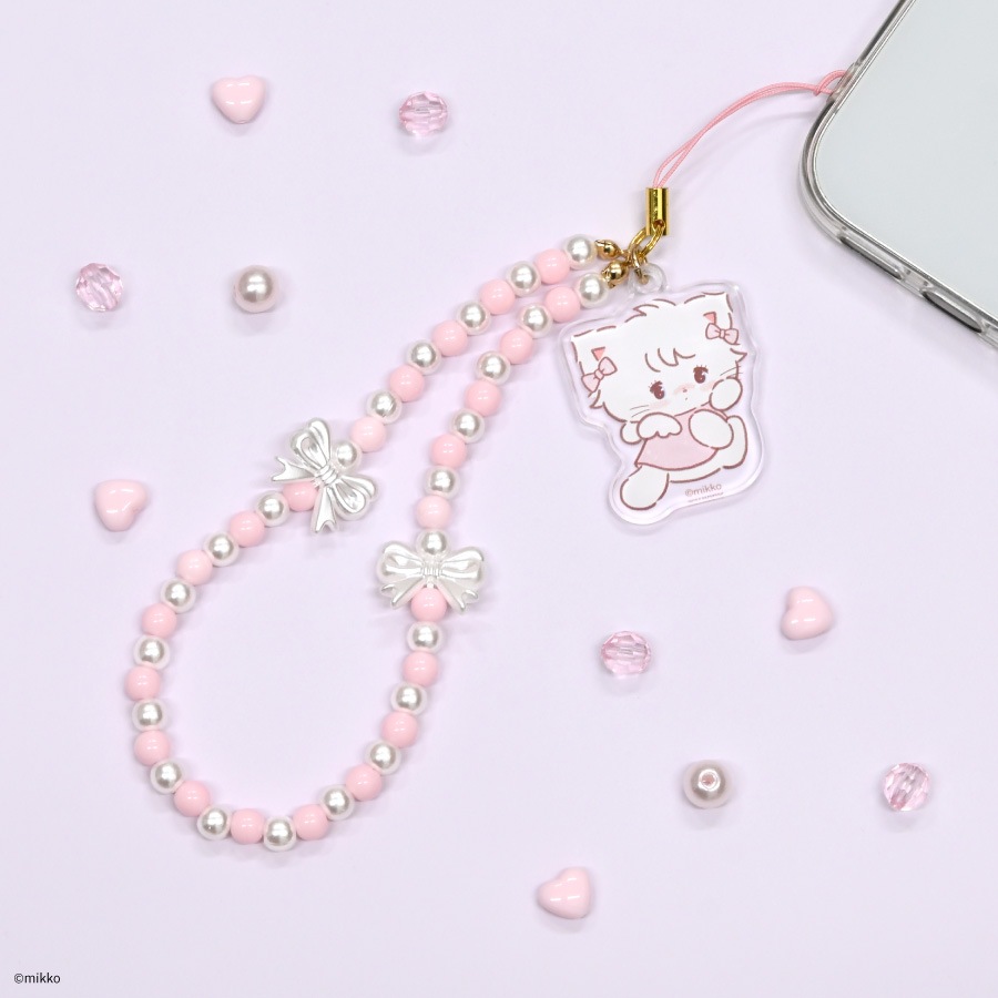 3月下旬発売予定　Lil ala mode モバイルハンドストラップ