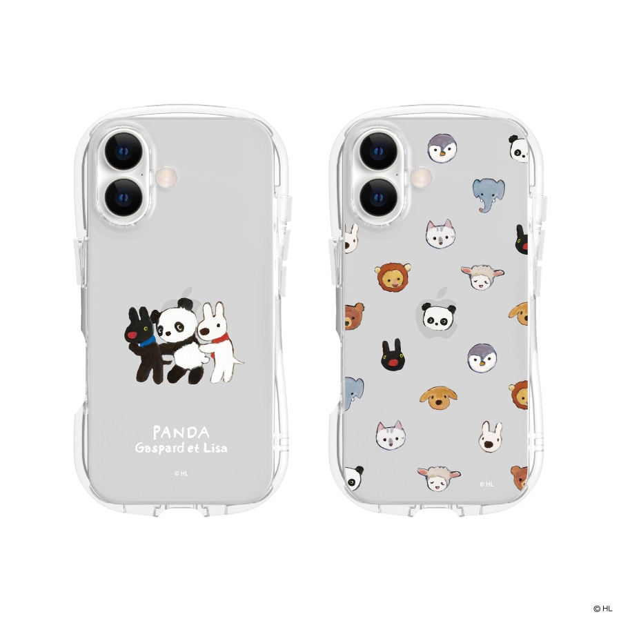 リサとガスパール iPhone17 対応 クリスタルクリアケース | アイテム