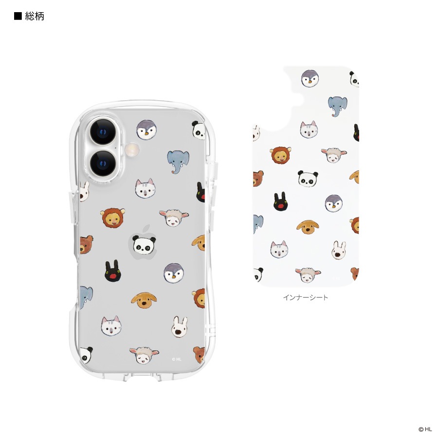 リサとガスパール iPhone17 対応 クリスタルクリアケース | 新着