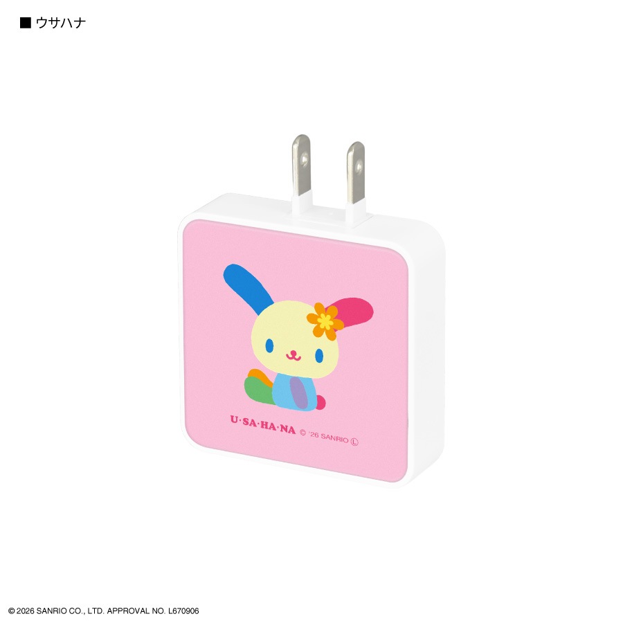 サンリオキャラクターズ USB Type-C ACアダプタ