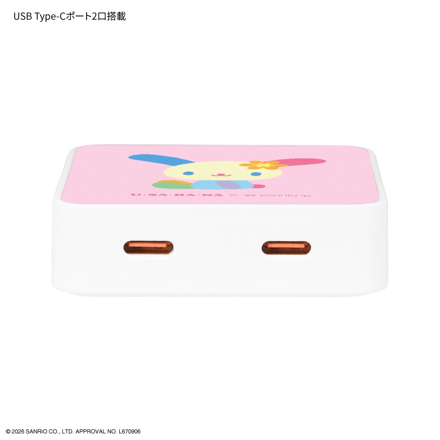 サンリオキャラクターズ USB Type-C ACアダプタ
